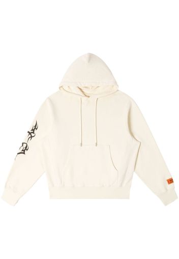 Heron Preston Hoodie mit Logo-Print - Weiß