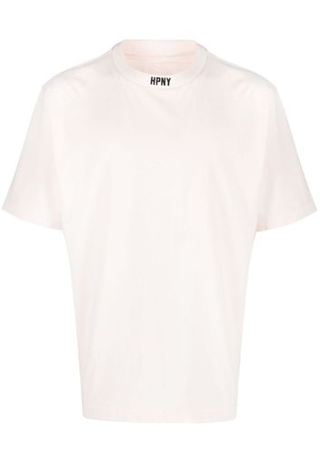 Heron Preston HPNY logo-embroidered T-shirt - Rosa