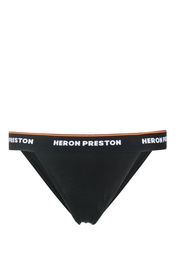 Heron Preston Slip mit Logo-Bund - Schwarz