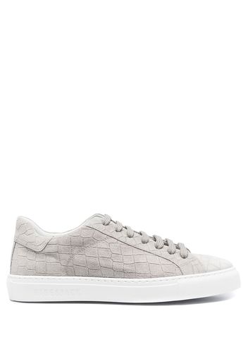 Hide&Jack Sneakers mit Kroko-Effekt - Grau