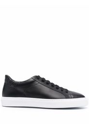 Hide&Jack leather low-top sneakers - Schwarz