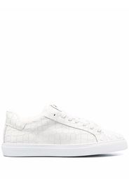 Hide&Jack crocodile-effect low-top sneakers - Weiß