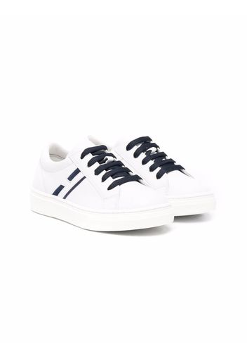 Hogan Kids H365 lace-up sneakers - Weiß