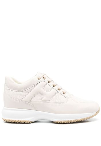 Hogan Interactive lace-up sneakers - Nude