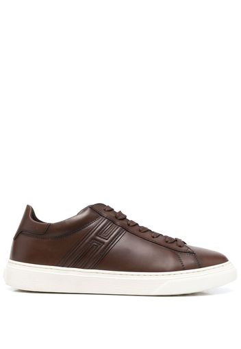 Hogan lace-up low-top sneakers - Braun