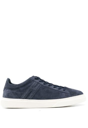 Hogan Rebel low-op suede sneakers - Blau