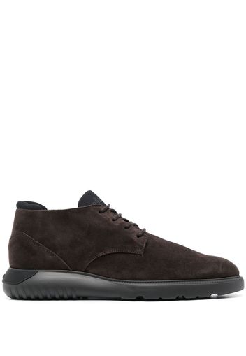 Hogan lace-up ankle boots - Braun