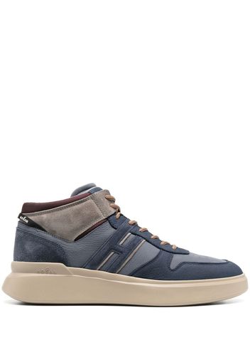 Hogan H580 mid-top sneakers - Blau