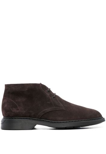 Hogan suede desert boots - Braun