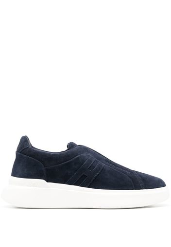 Hogan 580 chunky low-top sneakers - Blau