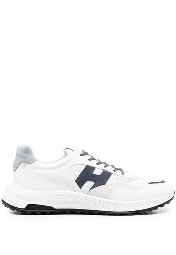 Hogan panelled low top sneakers - Weiß