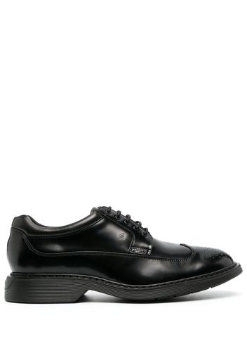 Hogan leather lace-up Oxford shoes - Schwarz