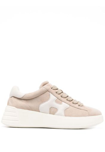 Hogan Rebel chunky low-top sneakers - Nude