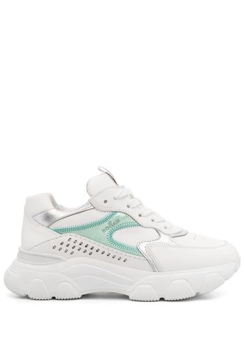 Hogan low-top chunky sneakers - Weiß