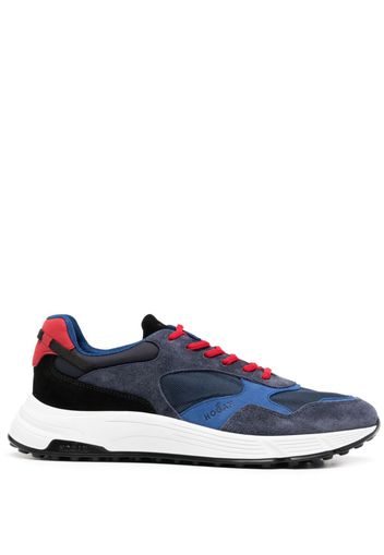 Hogan Hyperlight low-top suede sneakers - Blau