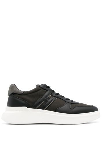 Hogan low-top leather sneakers - Grün