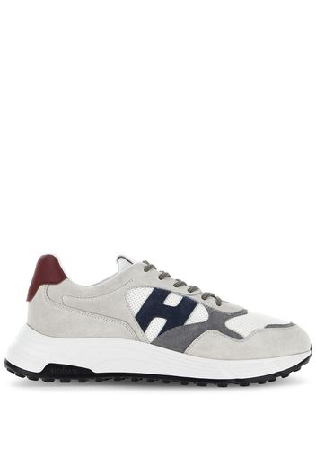 Hogan Hyperlight panelled leather sneakers - Grau