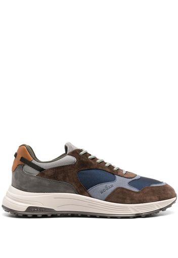 Hogan Hyperlight leather sneakers - Braun