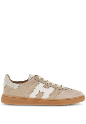 Hogan Cool suede low-top sneakers - Nude