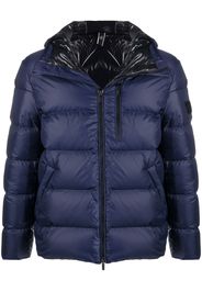 Hogan Kurze Daunenjacke - Blau