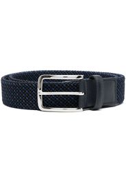 HOGAN interwoven-design belt - Blau