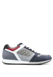 Hogan side logo-print sneakers - Blau