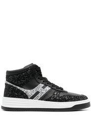 Hogan Basket High-Top-Sneakers - Schwarz