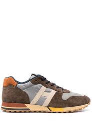 Hogan H383 low-top sneakers - Braun