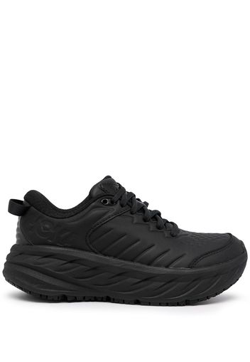 Hoka One One Sneakers mit Logo-Prägung - Schwarz