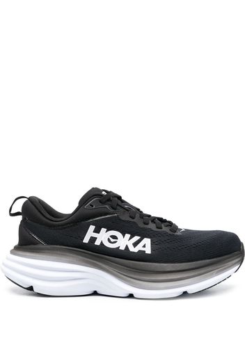 Hoka One One low-top running sneakers - Schwarz