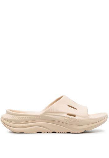 Hoka One One Ora Recovery slides - Nude