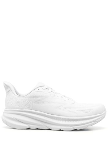 Hoka One One low-top chunky-sole sneakers - Weiß