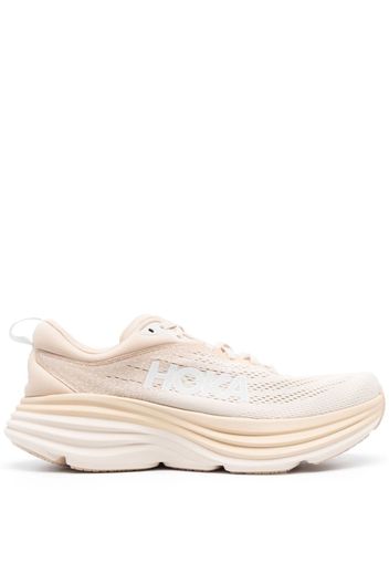 Hoka One One Bondi 8 low-top sneakers - Nude