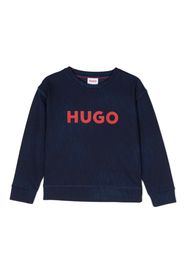 HUGO KIDS Sweatshirt mit Farbverlauf - Blau
