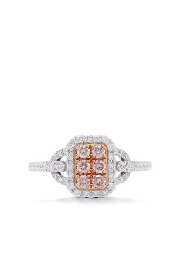 HYT Jewelry platinum Argyle Pink Diamond engagement ring - Silber