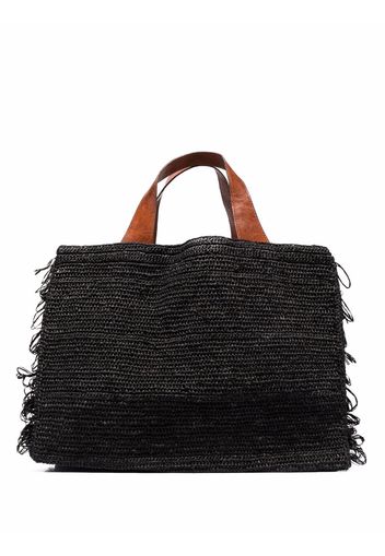 IBELIV Onja woven tote - Schwarz