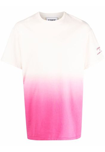 Iceberg ombre-effect T-shirt - Nude