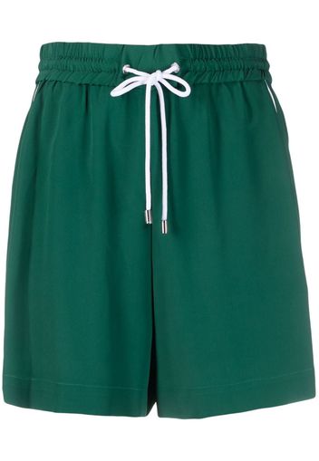 Iceberg high-waist short shorts - Grün