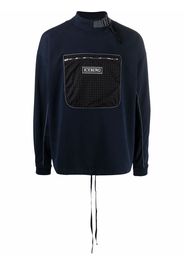 Iceberg Sweatshirt mit Brusttasche - Blau