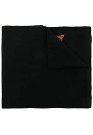 Iceberg embroidered-logo scarf - Schwarz