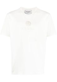 Iceberg logo-embroidered cotton T-shirt - Weiß