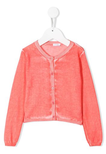 Il Gufo Ausgeblichener Cardigan - Rosa