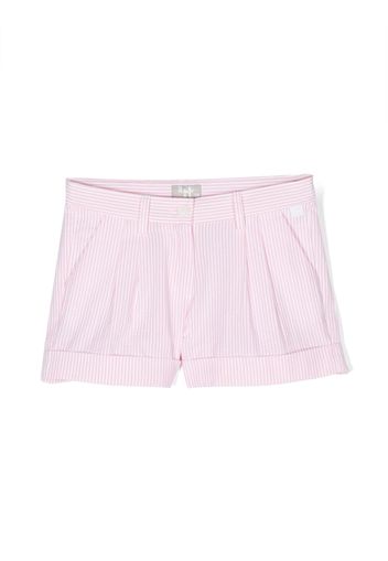 Il Gufo Gestreifte Shorts - Rosa