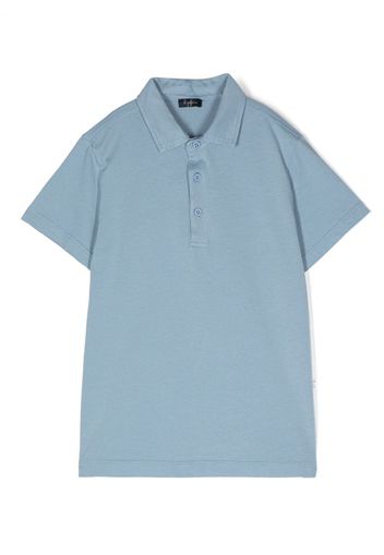 Il Gufo Klassisches Poloshirt - Blau