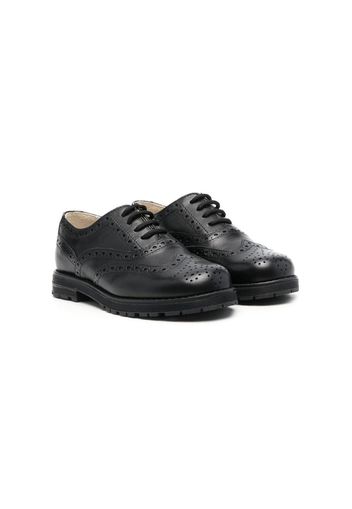 Il Gufo lace-up brogue shoes - Schwarz