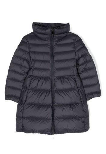 Il Gufo quilted zip-up padded coat - Blau