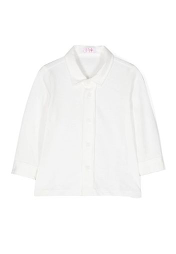 Il Gufo long-sleeve cotton shirt - Weiß