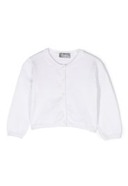 Il Gufo plain button-fastening cardigan - Weiß