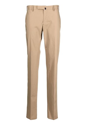 Incotex slim-cut chino trousers - Nude