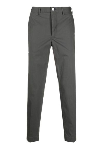 Incotex slim-cut chino trousers - Grau